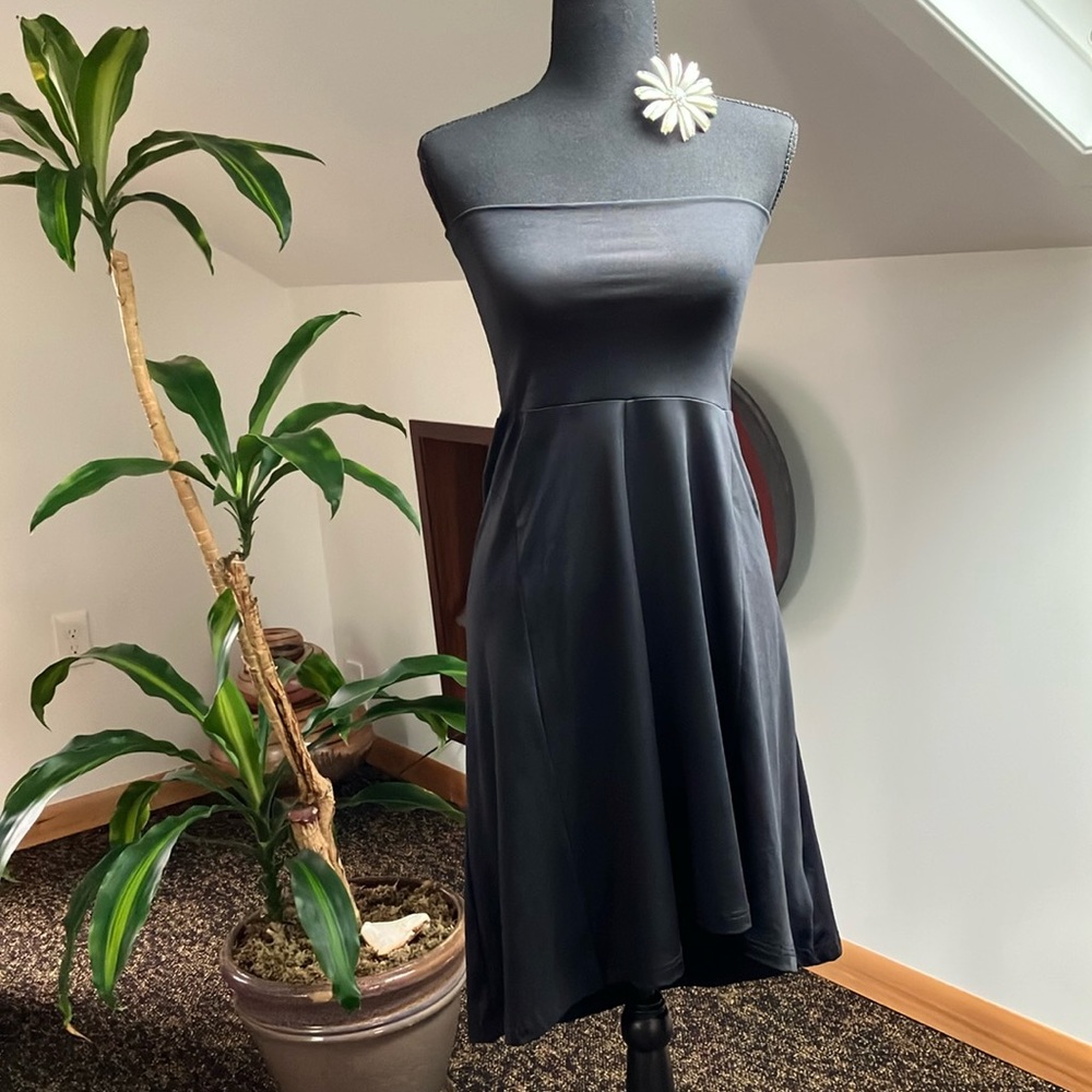 Columbia high low hemline skirt/tube dress